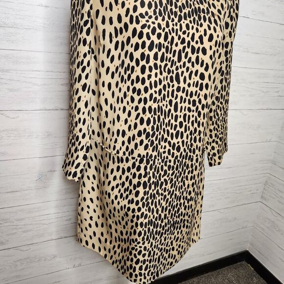 J. Crew‎ Factory Jules Size 4 Wildcat Savannah Shift Dress - Picture 5 of 13